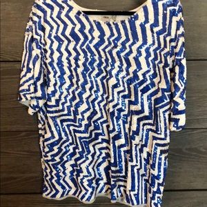 Asos oversized sequin top